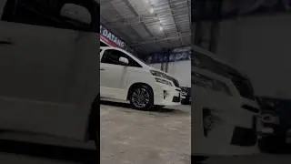 HSR Alkani R18x8 H5x100-114 ET 42 Grey Machine Face di mobil Vellfire | Modifikasi Velg Vellfire