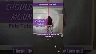 Learn the shoulder mount step-by-step 💪 Join our FREE 14-Day Challenge - link in bio! #polefitness