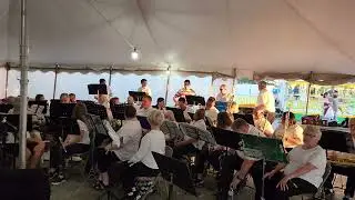 Van Wert Community Concert Band performing Shout It Out