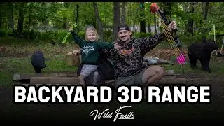Backyard Blessings: Building a 3D Archery Range with My Daughter