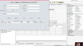 Membuat Aplikasi Bidan Puskesmas di Java NetBeans Yang Terkoneksi Dengan Database Mysql