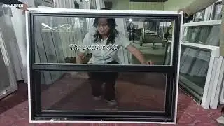 Warren 60x36 Single Hung Window Demo: Premium Vinyl with Black Exterior & White Interior