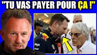 Horner R&Eacute;PLIQUE &agrave; la D&eacute;cision CHOC de Red Bull apr&egrave;s avoir &eacute;t&eacute; LICENCI&Eacute; suite au D&eacute;sastre !