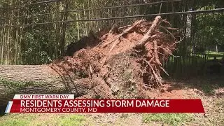 Montgomery County residents assessing storm damage