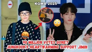 VIRAL: 90 Million Votes Missing! Jungkook's Touching Support for Jimin 💖JIKOOK Is Real
