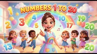 Numbers Song 1 to 20 | Learn to Count for Kids | Fun Nursery Rhyme