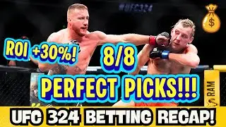 WE CRUSHED UFC 324! 8/8 Winners & Why Our Portfolio Approach Is Different