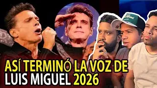 ASÍ QUEDÓ SU VOZ DESPUÉS DE MÁS DE 200 CONCIERTOS | LUIS MIGUEL | REACCIÓN Y ANÁLISIS