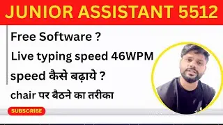 Live typing test 46 WPM 🔥| इतने आराम से टाइपिंग करने पर भी इतनी ज़्यादा speed 😱 #ja5512 