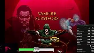 Vampire Survivors Speedrun WR Attempts. Any % No Spells