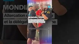 Mondial 2026 : altercation entre la police et la délégation égyptienne à Dallas • FRANCE 24