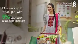 Uber rides are set to get rewarding | 5% cashback* with Standard Chartered Manhattan credit card