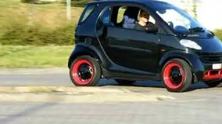 THE BEST BLACK SMART 600 TURBO FORTWO