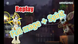 Dota Underlords#4 fullmage+spirit replay!!!!