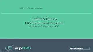 erpOPS Concurrent Program