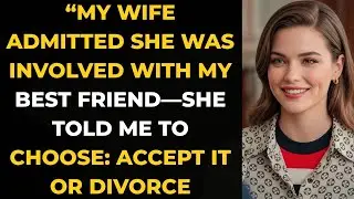 “My Wife Admitted She Was Involved With My Best Friend—She Told Me to Choose: Accept It or Divorce