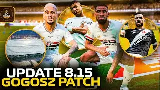 GOGOSZ PATCH V8.15 &mdash; TRANSFER&Ecirc;NCIAS ATUALIZADAS, NOVAS FACES 3D, NOVOS UNIFORMES 4K E MUITO MAIS!