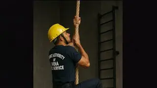Rope Climbing. Learn how to climb Rope . Airport authority of India