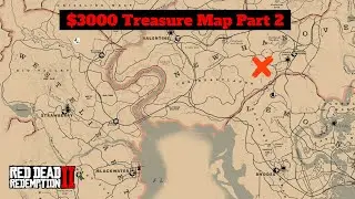 Find $3000 Gold Bar Location Second Map In RED DEAD REDEMPTION 2