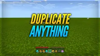 MINECRAFT HOW TO *DUPLICATE ANYTHING* BEDROCK 1.15 TUTORIAL