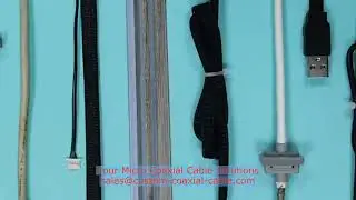High-Performance High-Performance Solutions Coaxial Cable Assemblies Manufactured Built for Drone by