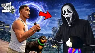 Franklin Found Ghost Face From Other Dimension In GTA 5 Los Santos