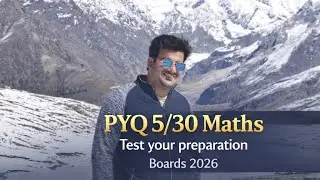 PYQ 5/30, Exam focused video, Veerbhan classes