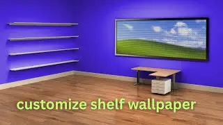 How to Make Classic Desktop Shelf Wallpaper in Windows 7, 8 & 10 | Easy Step-by-Step Tutorial