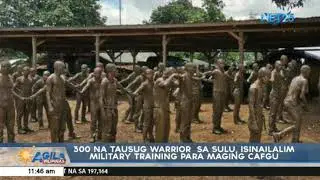 300 na Tausug warrior sa Sulu, isinailalim sa military training para maging CAFGU