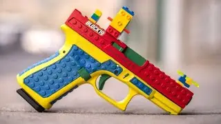 Набор для сборки пистолета в стиле Lego больше не продается.