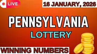 Pennsylvania Day Lottery Results For - 16 Jan, 2026 - Pick 2 - Pick 3 - Pick 4 - Pick 5 - Powerball