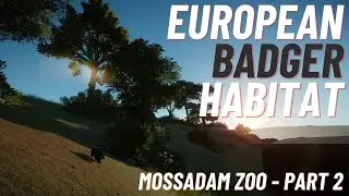 Planet Zoo 'Two Hour' Habitat Build | The Badgers Have Joined the Party! - Mossadam Zoo