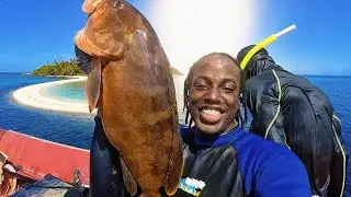 We Make History Biggest Catch While Camping Rod Fishing & Spearfishing