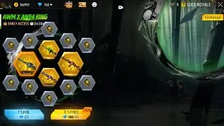 AWM&AN94 RING EVENTS COMPLETED|| AWM NEW SKINS FREE FIRE MAX