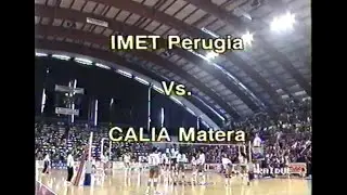 Imet Perugia -  PVF CALIA SALOTTI MATERA 1992 - Finale scudetto (integrale) #pallavolo #volley