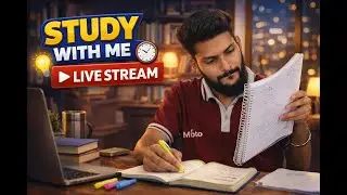 DAY 8 Night Study NEET Aspirant Live Study Session | No Distraction Only Focus |JEE| |UPSC| |10th|