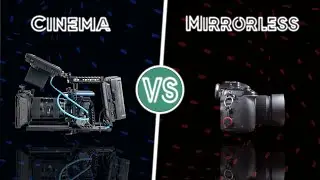 Mirrorless Vs Cinema cameras | A prospective