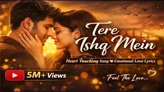 Tere Ishq Mein | Heart Touching Hindi Love Song | Emotional Romantic Lyrics Video