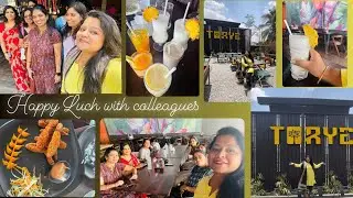 Happy lunch with colleagues ✨@ TORYE || Restaurant at RR Nagar || Lovely ambience ✨🌿