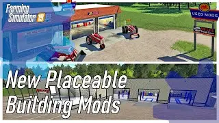 NEW BUILDINGS AND THE FARMALL TRACTOR PACK | FS19 Best Mods | Farming Simulator 19
