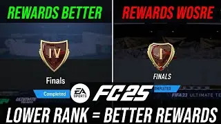 Rank 4 Rewards ARE BETTER Than Rank 1 Rewards in EA FC 25 Ultimate Team?!