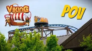 Viking Roller Coaster Onride POV - Energylandia - SBF Visa Spinning Coaster