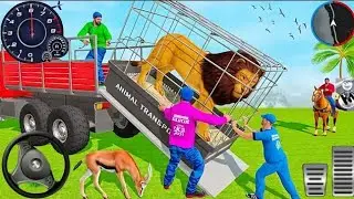 Animal Cargo Truck Driving Game 3D - Animal Transport Cargo Truck 2024 - Android Gameplay