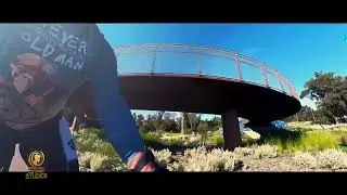 Swan River Morning Loop in 3 Minutes | Perth Cycling POV | Insta360 X3 | 24 km
