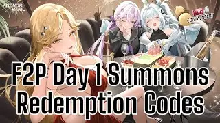 F2P Day 1 Summons & Redemption Codes - Anchor Panic