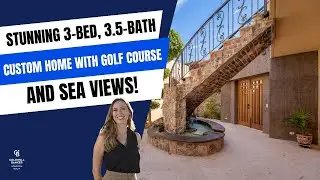 FN20 -Stunning 3-Bed, 3.5-Bath Custom Home with Golf Course and Sea Views!