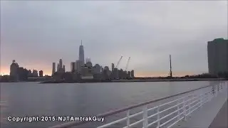 Quick Look at One WTC / Three WTC and Four WTC 11/24/2015 from Jersey City