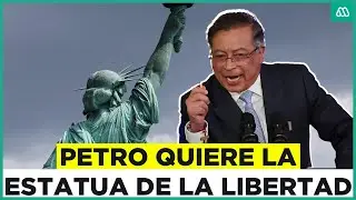 Controversia en Colombia: Presidente Petro insiste en trasladar Estatua de la Libertad a Cartagena