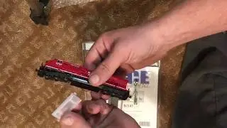Adding a DCC decoders to a N scale locomotive drop in stile