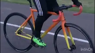 Eduardo going brakeless for the first time